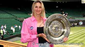 Vondrousova: Von der Touristin zur Wimbledon-Siegerin