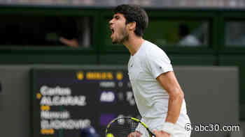 Carlos Alcaraz, 20, defeats Novak Djokovic to win Wimbledon Championship