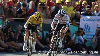 Vingegaard wehrt Pogacar-Attacken ab - Poels gewinnt 15. Etappe