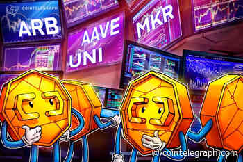 Bitcoin price support at $30K opens the door for gains from UNI, ARB, AAVE and MKR