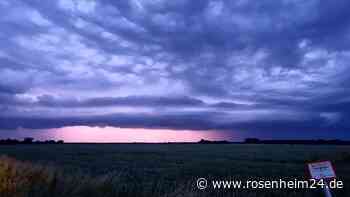 Noch starke Gewitter erwartet: DWD warnt vor Starkregen und Hagel