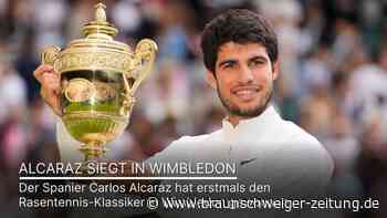 Alcaraz siegt in Wimbledon und verhindert Djokovic-Rekorde
