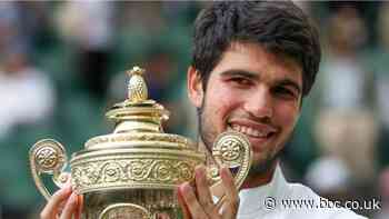 Carlos Alcaraz beats Novak Djokovic to win Wimbledon men's title