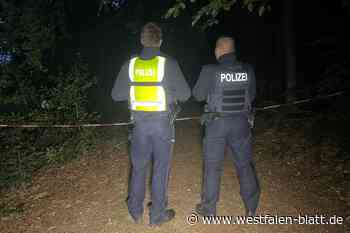 Leichenfund in Waldstück in Halle-Kölkebeck