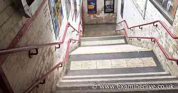 Passenger's anger over 'bendy and unsafe' steps in Holey railway station