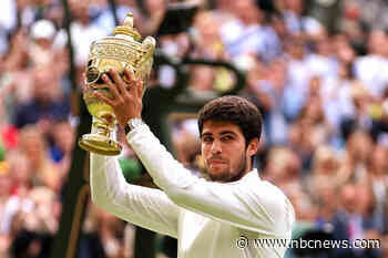 Carlos Alcaraz ends Novak Djokovic’s long Wimbledon reign in 5-set victory