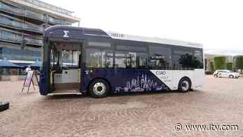 Electric bus trialled in Jersey and Guernsey