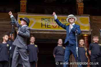 Riverside Primary School perform at Floral Pavilion as a 'thank you'