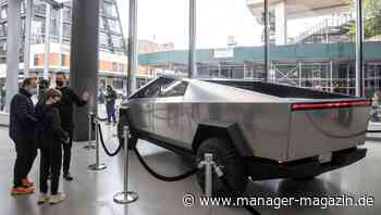 Tesla: "Cybertruck"-Pick-up in Texas gebaut