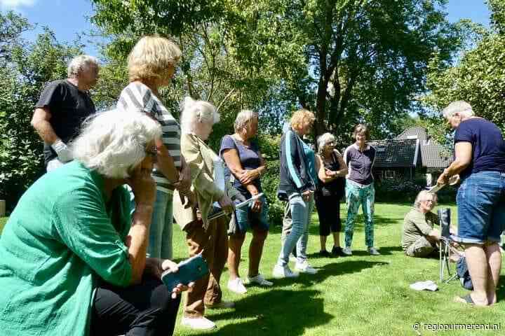 Expositie Gilde Purmerend aquarelgroep in Fort bij Spijkerboor