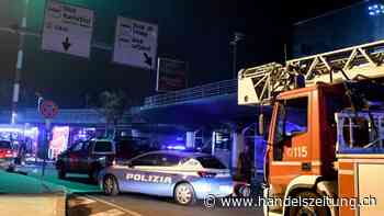 Brand am Flughafen Catania: Menschen auf der Flucht
