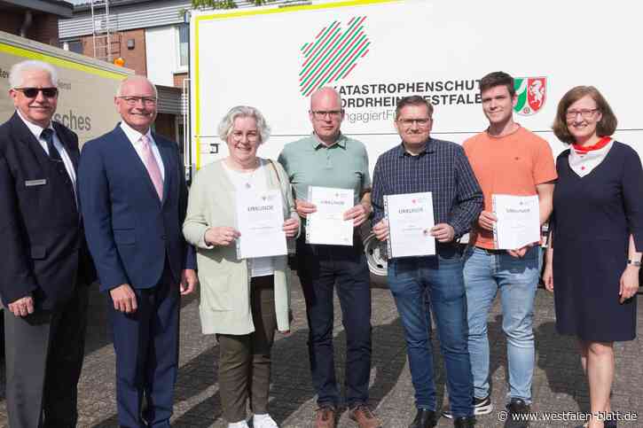 Super-September fordert Einsatzkräfte des DRK Delbrück
