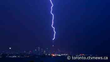 More than 15K lightning strikes recorded in Ontario over 2-day period