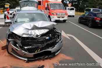 Stemwede: Drei Autos bei Unfall beschädigt
