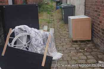 Wirral pensioner ‘trapped’ in home due to fly tipping in alleyway
