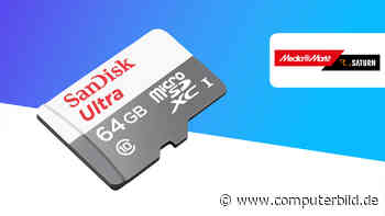 Für nur 7 Euro: SanDisk-microSD-Karte mit 64 GB bei Media Markt