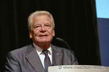 Joachim Gauck hält Festrede zum Libori-Mahl in Paderborn