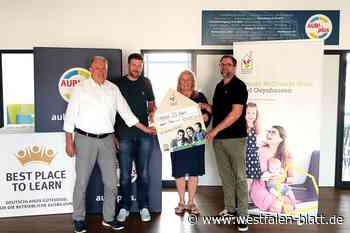 Aubi-Plus spendet 7000 Euro an Ronald McDonald Haus