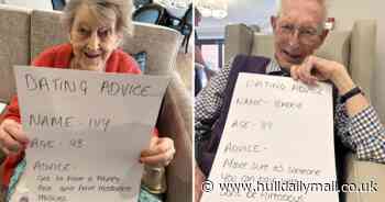 The hilarious and sweet dating advice handed out by Brough care home residents