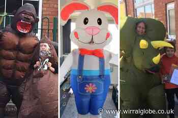 Ellesmere Port mum dresses up in costumes to make people 'smile'