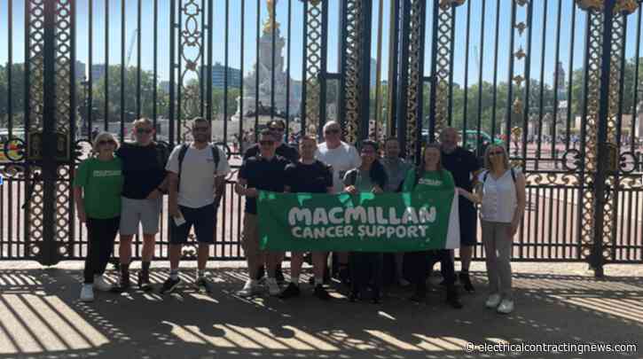 Travis Perkins colleagues fundraise for Macmillan