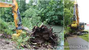 Gewaltige Schäden in Kolbermoor: Was beim Unwetter alles kaputt ging