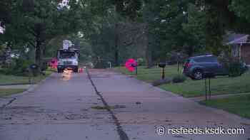 Thousands without power after overnight storms rattle St. Louis County