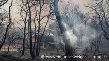 Hitze und längere Trockenheit: Waldbrände in Griechenland