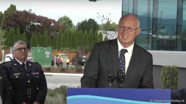 Additional mental health support teams coming to Chilliwack: Public Safety Minister Farnworth