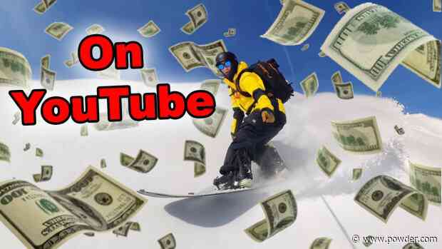 Popular Snowboarding YouTuber/Influencer Reveals How He Makes Six Figures