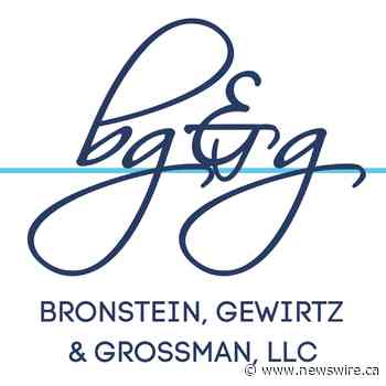 Final Deadline Alert: Bronstein, Gewirtz &amp; Grossman, LLC Reminds Virtu Financial, Inc. (VIRT) Investors of Class Action and Last Few Hours to Actively Participate