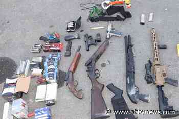 Police seize 4,000 marijuana plants and 18 guns in Abbotsford