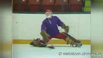 RARE VIDEO: Mike Vernon playing in Sask. long before his NHL days