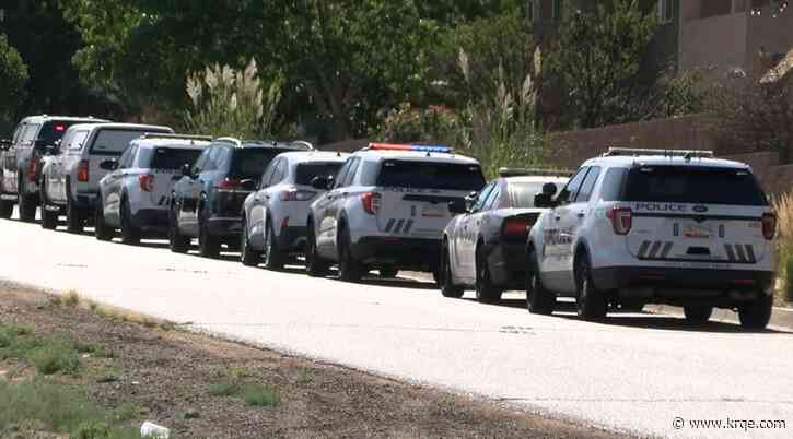 APD SWAT: Man barricades himself inside Albuquerque home, starts a fire