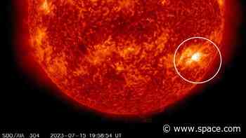 'Cannibal' coronal mass ejection that devoured 'dark eruption' from sun will smash into Earth on July 18