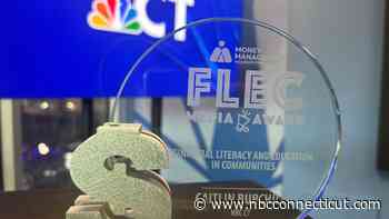 NBC CT Responds reporter honored by financial counseling nonprofit
