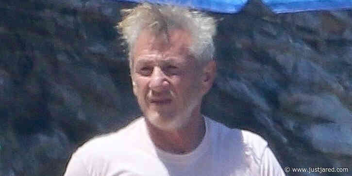 Sean Penn Runs Into Kristen Wiig During a Beach Day in L.A.