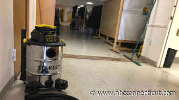 Flooded church basement damages youth theater props, workspace in New Britain