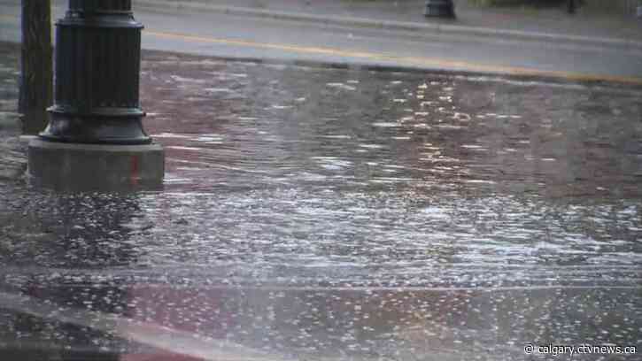 Stormy weather settles over Calgary and area, and beyond