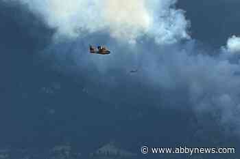UPDATE: Wildfire north of West Kelowna grows to 5 hectares