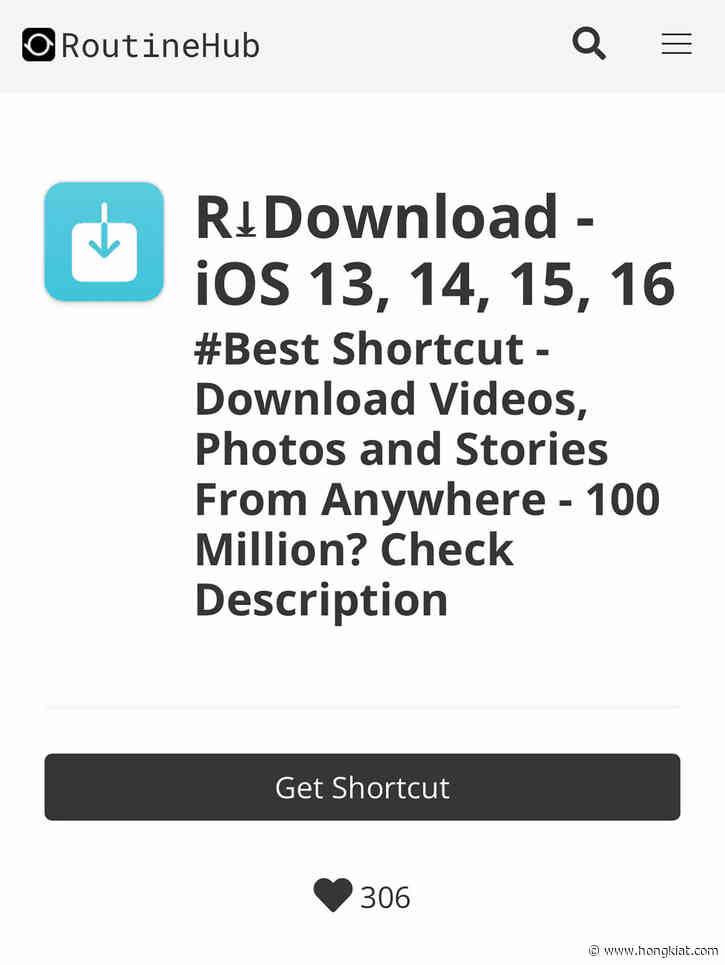 How to Download Online Videos Using iPhone Shortcuts