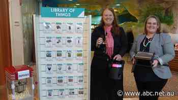 Slushie machines and pasta makers for loan at a library tackling cost of living