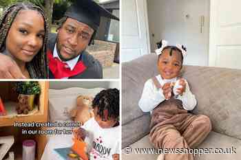 Bromley mum builds toddler bed next to hers to save her mental health