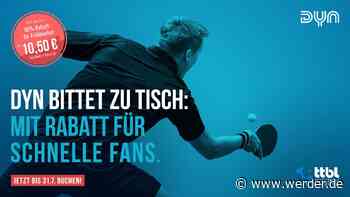 TTBL: Ab 25. August bei Dyn