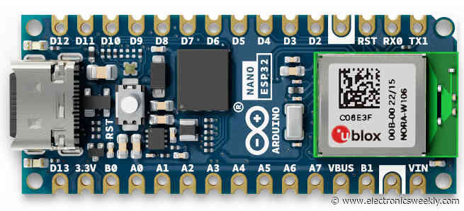 Arduino puts Wi-Fi and Bluetooth ESP32 processor into Nano