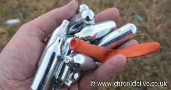 Durham's Police and Crime Commissioner's call to report discarded nitrous oxide cannisters amid crack down on drug taking