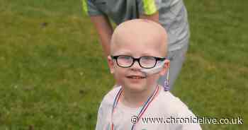 Inaugural football tournament being held in Newcastle for Wallsend four-year-old with rare cancer