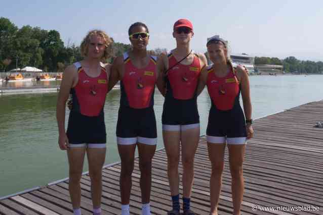 Vier Gentse roeiers laten Gentse Feesten links liggen voor het WK voor beloften: “Trekken niet zonder enige ambitie naar Bulgarije”