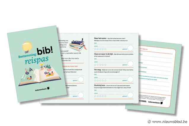 Bestemming: bib daagt Hulshoutse jeugd uit om vier boeken te lezen tijdens vakantie: “Volle reispas levert mogelijk mooie prijs op”