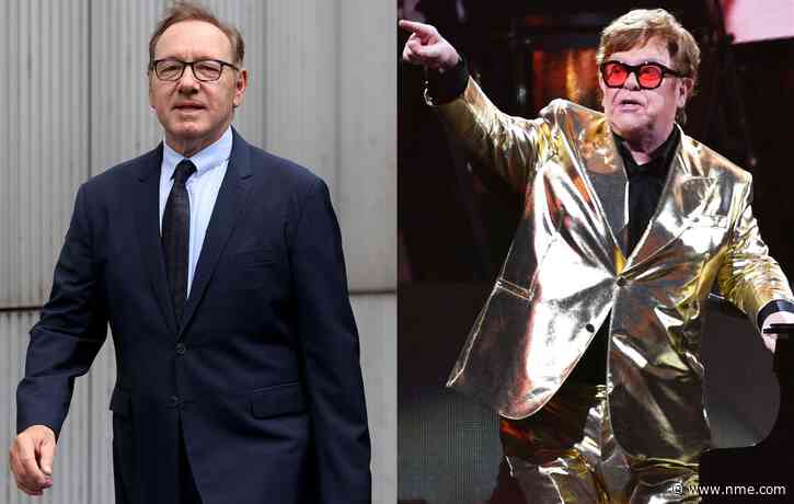 Elton John gives evidence in Kevin Spacey’s sex offence trial